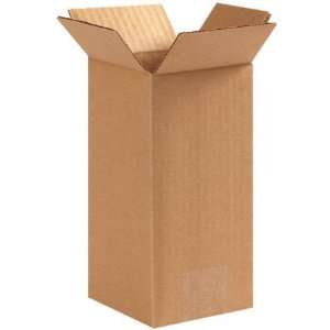  4 x 4 x 8 Tall Corrugated Boxes (25/Pack) Office 