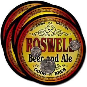 Roswell, GA Beer & Ale Coasters   4pk