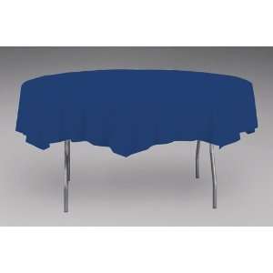  Navy Octy Round Paper Table Covers