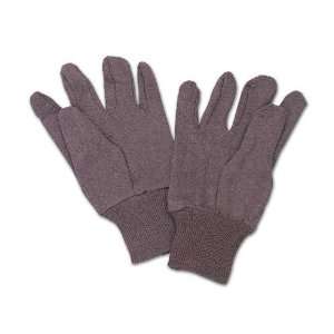  Brown Cotton Jersey Work Glove