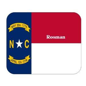  US State Flag   Rosman, North Carolina (NC) Mouse Pad 