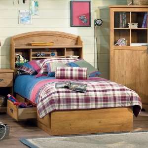  South Shore Roslindale Twin Bookcase Headboard and Bed Box 
