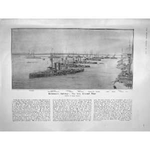  1908 BERESFORD SHIPS LONDON BULWARK AFRICA MOSZOWSKI