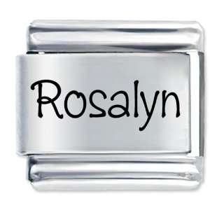  Name Rosalyn Italian Charms Bracelet Link Pugster 