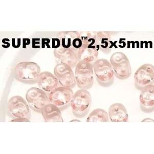   Hole Seed Beads SuperDuo ROSALIN 20gram (a.300 Pcs) 