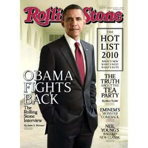  Barack Obama, 2010 Rolling Stone Cover Poster by Mark 