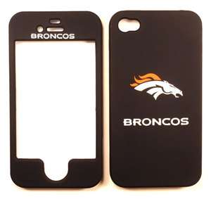 Denver Broncos Apple iPhone 4 4G 4S Faceplate Case Cover Snap On 