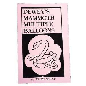   For All Occasions RB69 Deweys Mammoth Mult Balloon Toys & Games