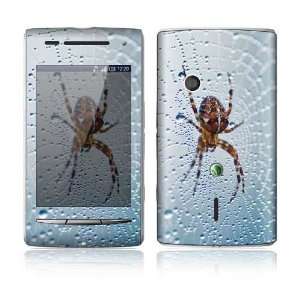  Dewy Spider Design Protective Skin Decal Sticker for Sony 