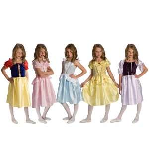   Snow White, Pink Princess, Rapunzel, w/ Free Hair Bow size 3 6