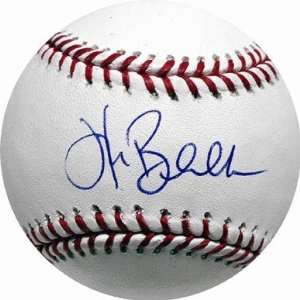  Hank Blalock autographed Baseball