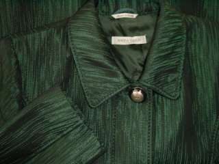 Marina Rinaldi Green Insulated Jacket Blazer NEW 29 20  