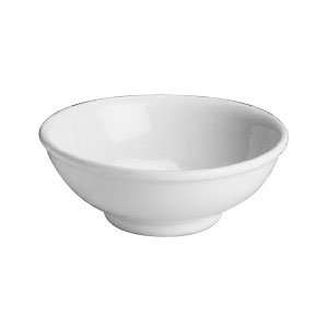   American White (Ivory/Eggshell) Footed, Round China Pasta / Salad Bowl