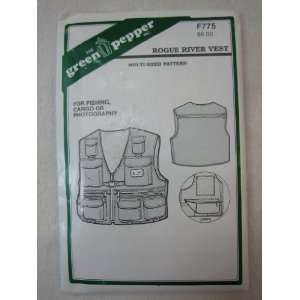 Rogue River Vest Pattern F775 for Fishing, Cargo or Photography