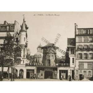  The Moulin Rouge Theatre in Paris, Home of the World 