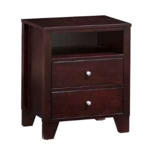  LifeStyle Solutions 500VI Cappuccino Nightstand Furniture 