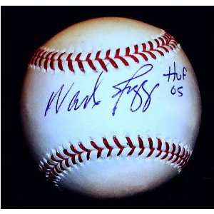 Wade Boggs Autographed Baseball with HOF Inscription  