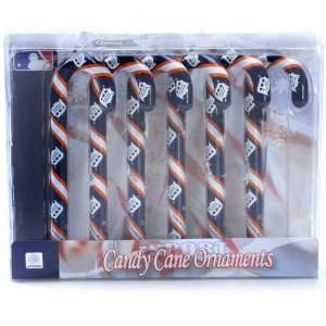 Detroit Tigers Candy Cane Ornament Box Set  6 pack  Sports 