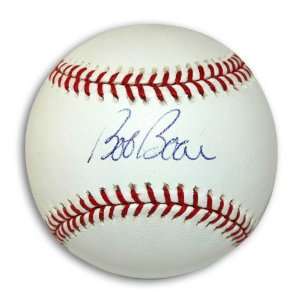  Bob Boone Autographed Baseball   Autographed Baseballs 