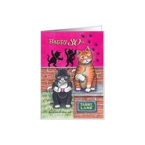  Cats 30th Birthday Rockin Out (Bud & Tony) Card Toys 