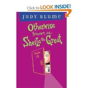  Otherwise Known As Sheila the Great Judy Blume Books