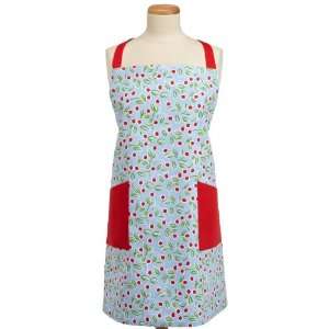  DII Tangleberry Printed Chino Apron, Blue Bell