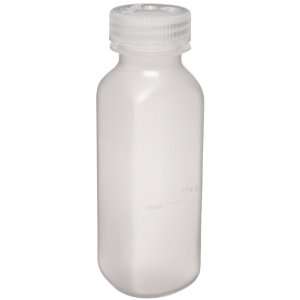 Nalgene 2505 0380 Polypropylene Copolymer 205mL Dilution Bottle, with 