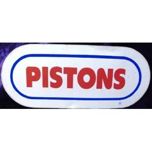 WRIF FM Detroit Pistons Bumper Sticker 