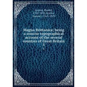  Magna Brittanica; being a concise topographical account of 