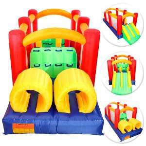  Cloud 9 Twin Racer Bounce House   Inflatable Obstacle 
