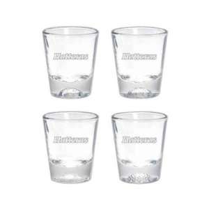 Basketball   Glassware shot glass with sports balls in base, 1 1/2 oz 