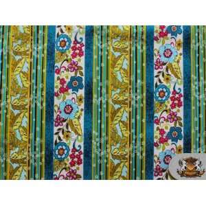   Print Fabric   RJR SUMMER SOLSTICE FH RJR 007 / Sold by the yard