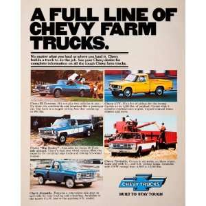  1976 Ad Chevy Truck El Camino Big Dooley Stepside 