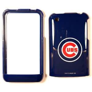  Chicago Cubs Glossy Blue Apple iPhone 3 3G Faceplate Case 