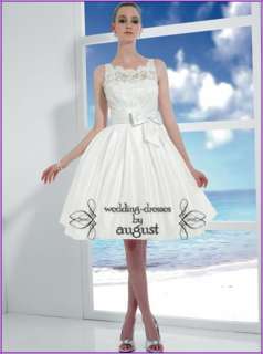  Elegant Short Bridal Wedding Gown Formal Evening Bridesmaid Dresses 