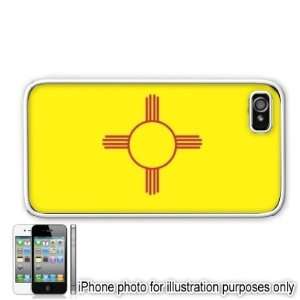 New Mexico State Flag Apple Iphone 4 4s Case Cover White