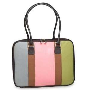  Mango Tango Canvas Stripe Laptop Bag   Notebook carrying 