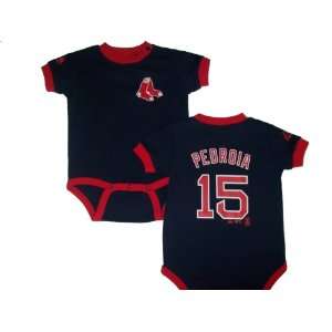  Boston Red Sox Dustin Pedroia Baby Jersey Creeper Sports 
