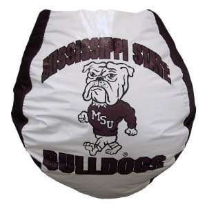   Bulldogs Collegiate Vinyl Bean Bag Chair BB 40 MSST