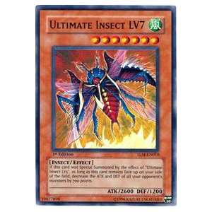 YuGiOh The Lost Millenium Ultimate Insect LV7 TLM EN010 
