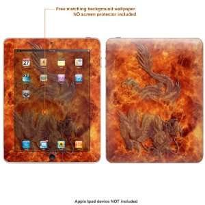  Protective Decal Skin skins Sticker forApple Ipad (first 