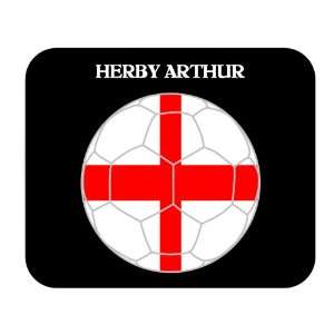  Herby Arthur (England) Soccer Mouse Pad 