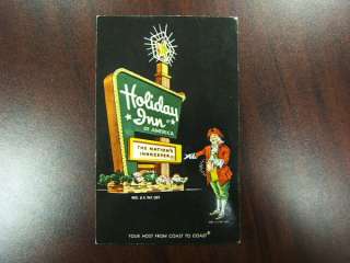Postcard Holiday Inn Jr. Huntingdon Pennsylvania Unused  