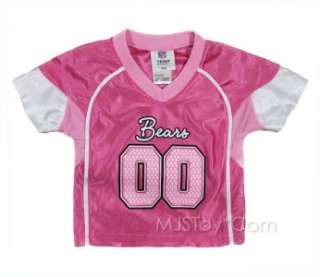 NWT NFL Chicago Bears/San Antonio Chargers Baby Toddler Girl Player 