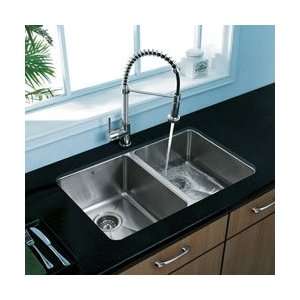  Vigo VG14003 Undermount Double Bowl Kitchen Sink with Vigo 