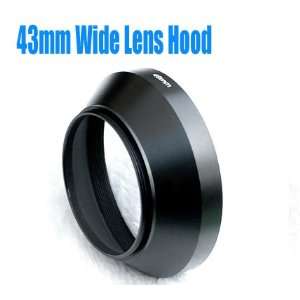  EzFoto 43mm Wide Angle Metal Lens Hood Shade for Leica 