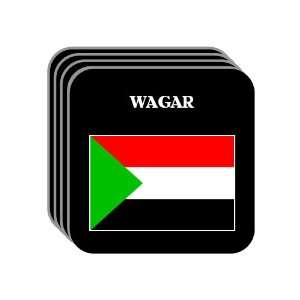  Sudan   WAGAR Set of 4 Mini Mousepad Coasters 
