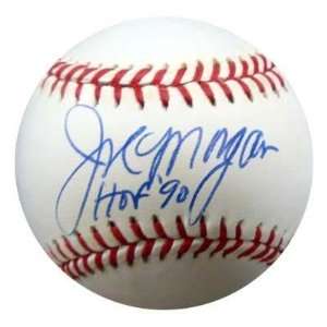  Joe Morgan Signed Baseball   NL HOF 90 PSA DNA #G89252 