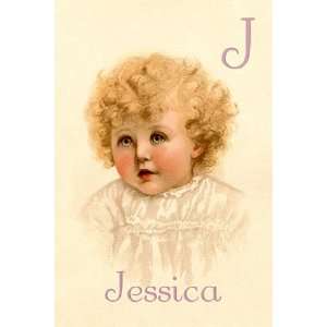  J for Jessica by Ida Waugh 12x18