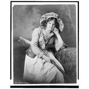  The moonshiners daughter 1901,holding rifle